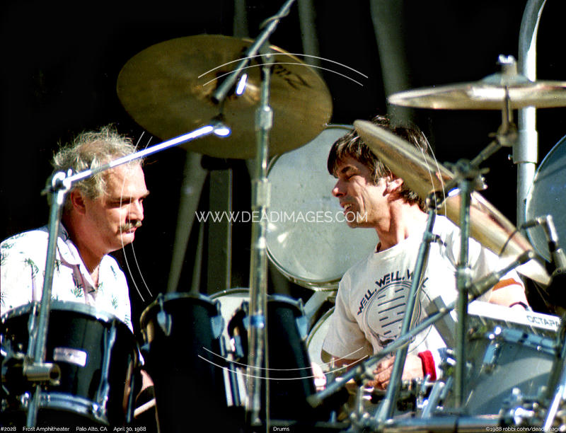 Bill Kreutzman, Mickey Hart - April 30, 1988