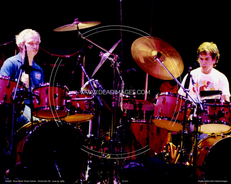 Bill Kreutzman, Mickey Hart - June 24, 1985