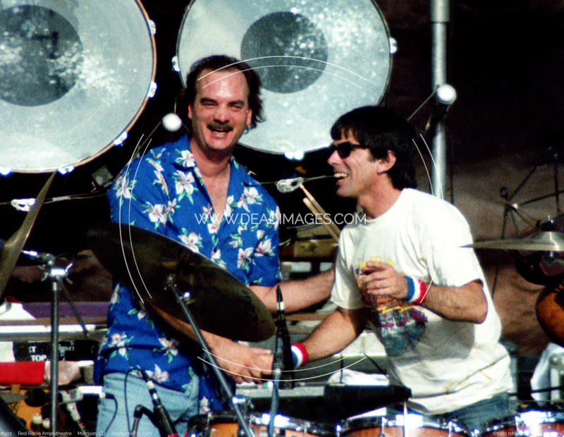 Bill Kreutzman, Mickey Hart - September 6, 1985