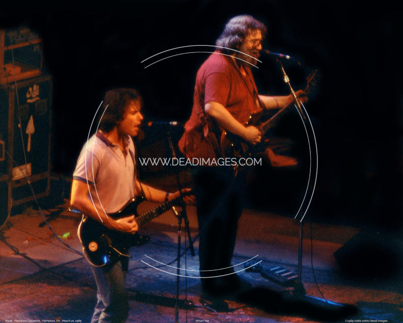 Bob Weir, Jerry Garcia - March 21, 1985