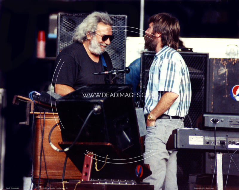 Jerry Garcia, Brent Mydland - June 15, 1990