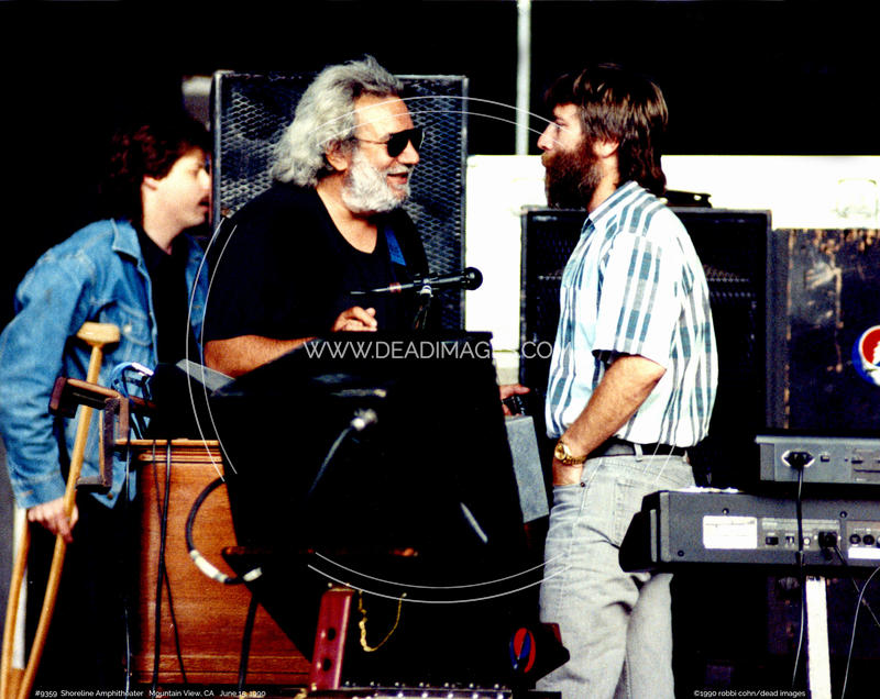 Jerry Garcia, Brent Mydland - June 15, 1990