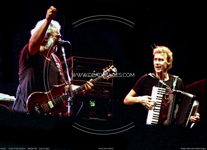 Jerry Garcia, Bruce Hornsby - July 10, 1990