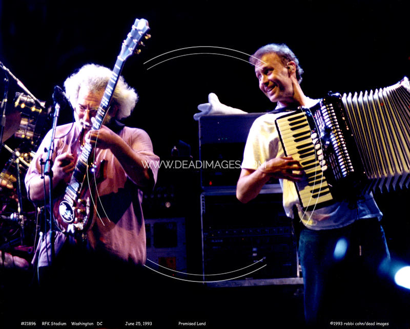 Jerry Garcia, Bruce Hornsby - June 25, 1993